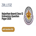 Rajasthan Board Class 12 Economics Question Paper 2026 with Solutions